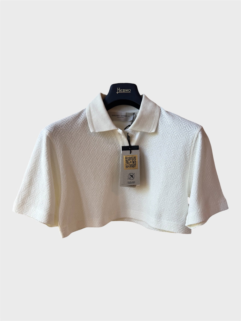 Polo Golden Goose Cropped Loredana