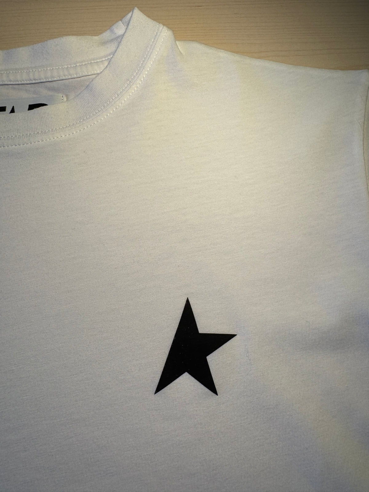 Maglia Golden Goose Star bianca stella nera