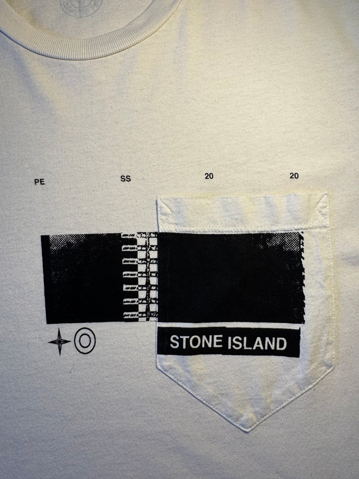 Maglia Stone Island bianca