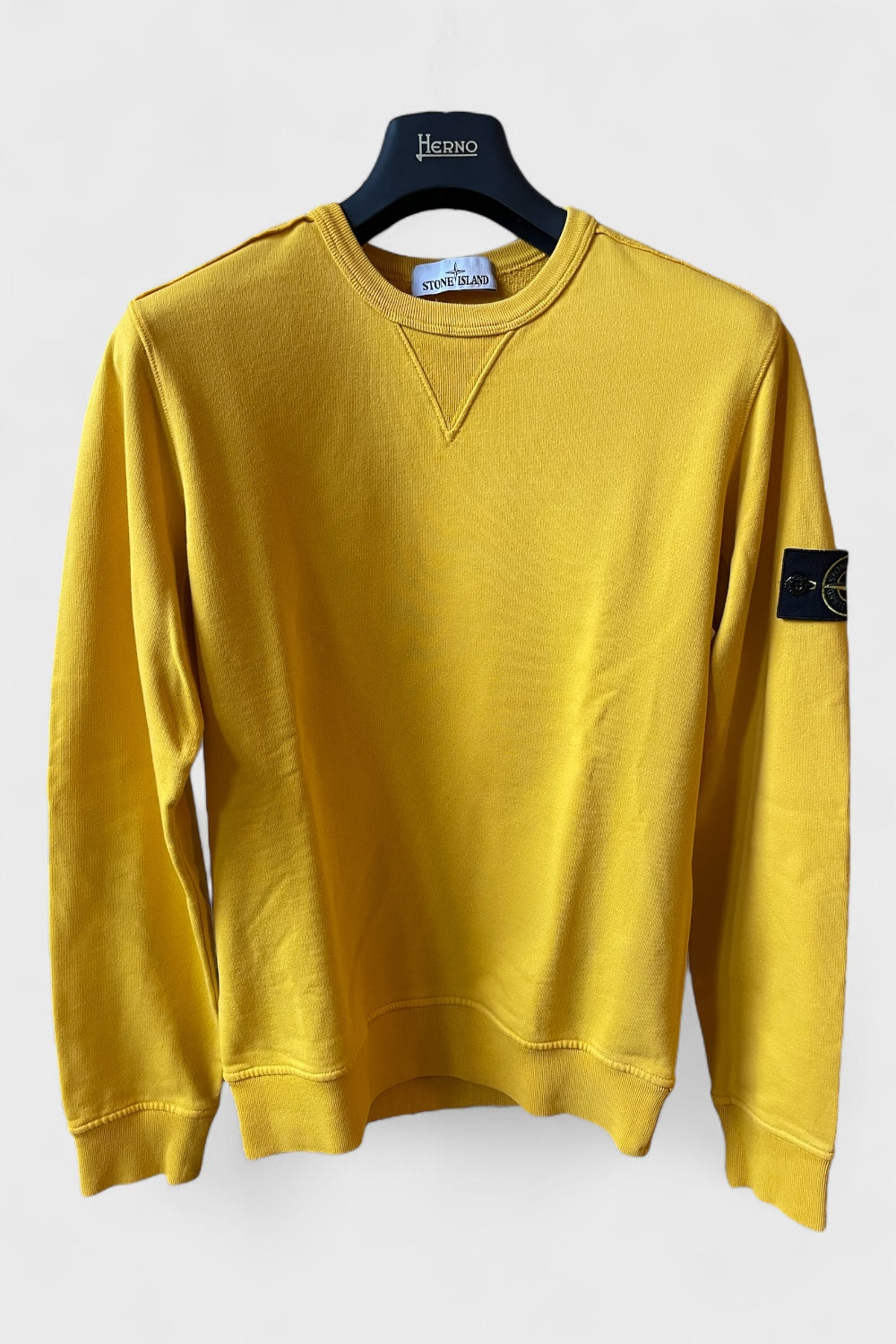 Felpa Stone Island gialla
