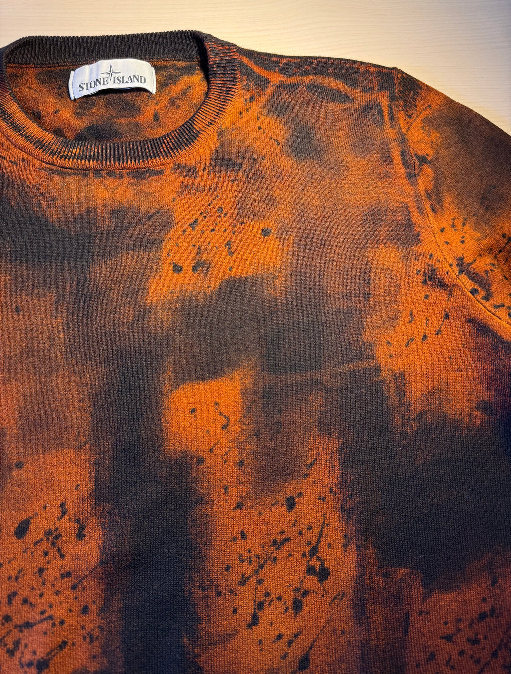 Felpa Stone Island Hand Painted Tortoise Camo