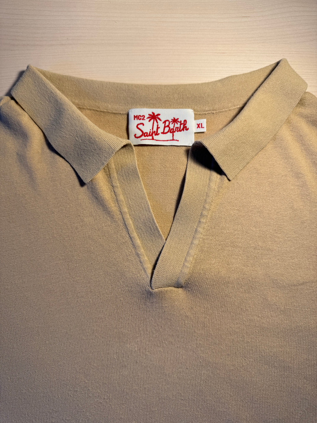 Polo Saint Barth beige