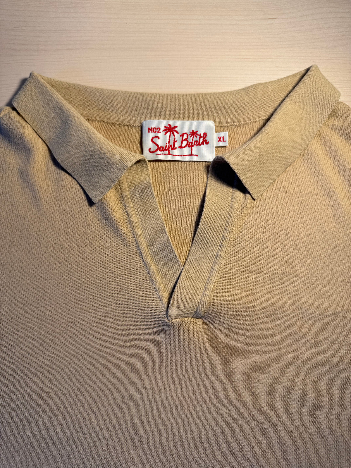Polo Saint Barth beige