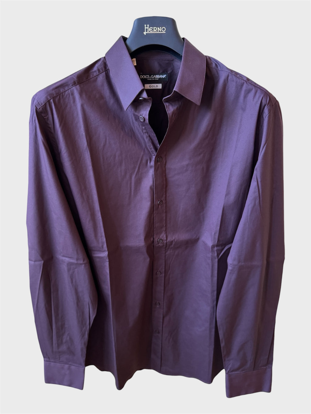 Camicia Dolce e Gabbana bordeaux