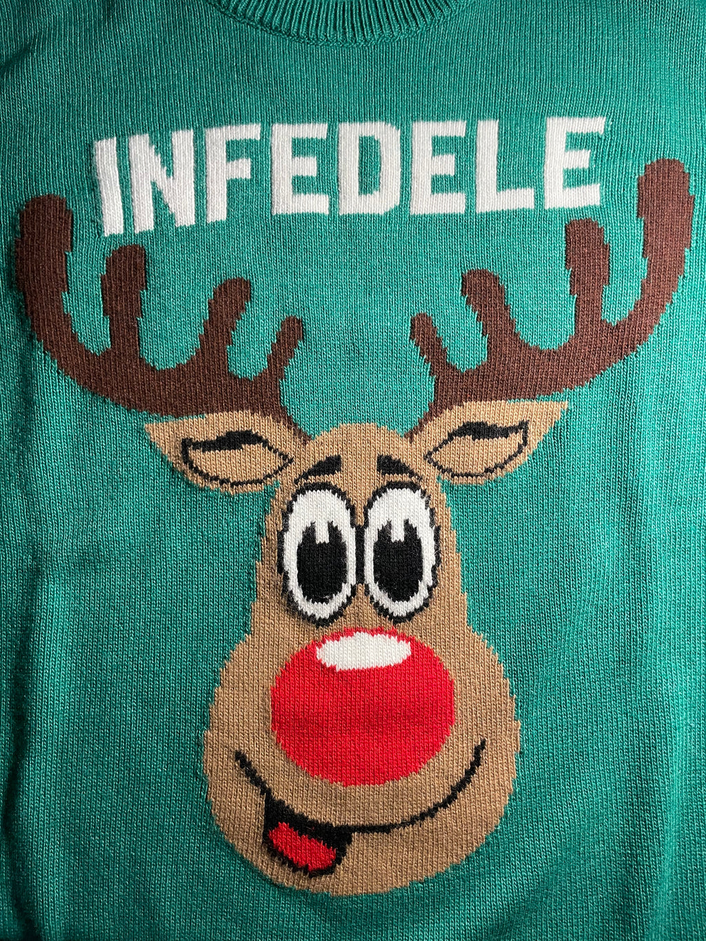 Maglione Saint Barth "Infedele" verde