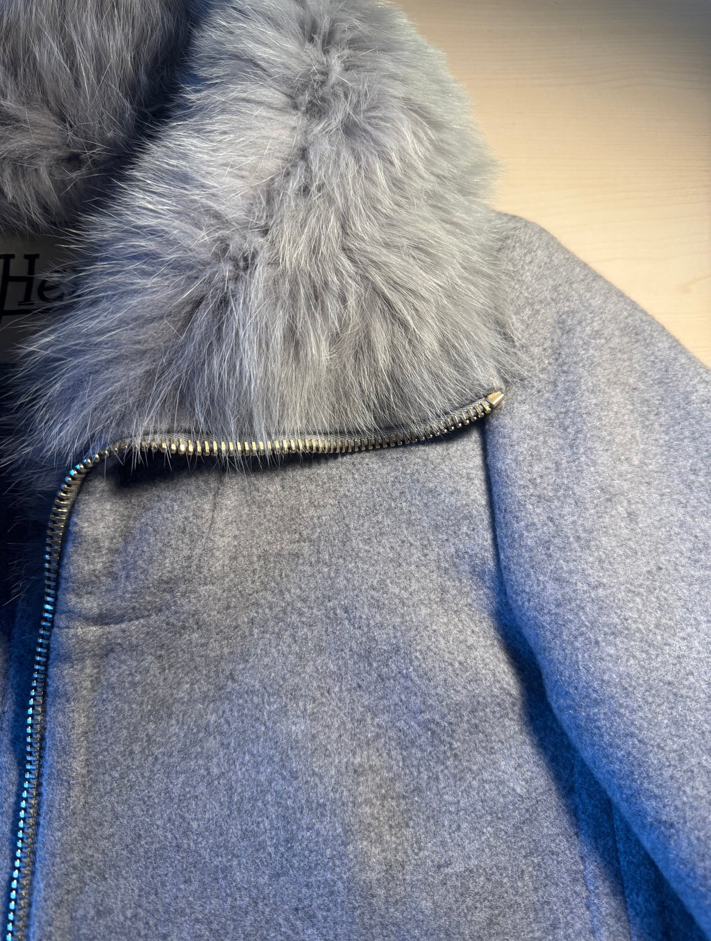 Cappotto Herno 100% cachemire grigio