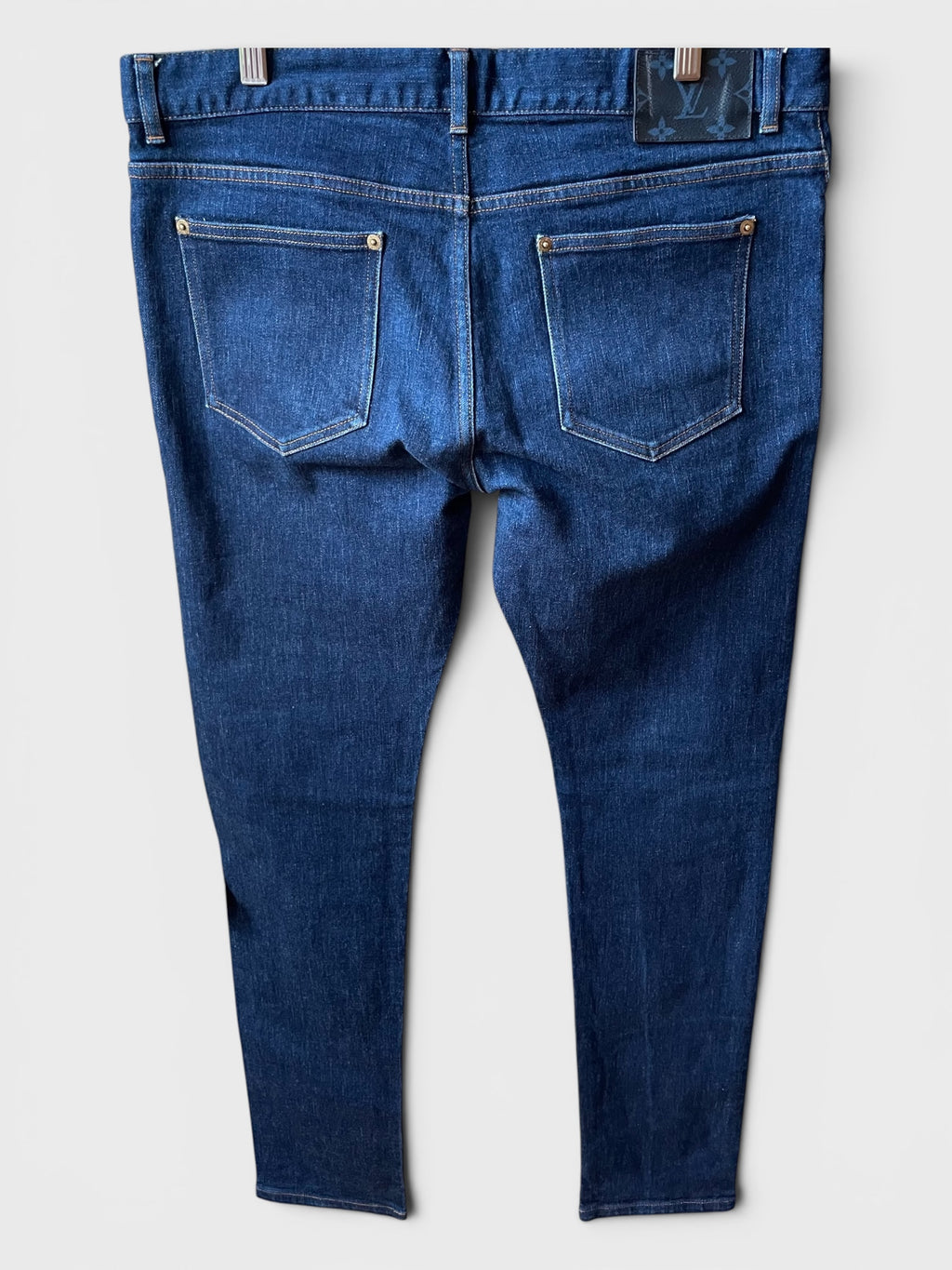 Jeans Louis Vuitton Slim Stretch blu