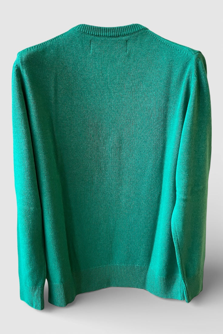 Maglione Saint Barth "Infedele" verde