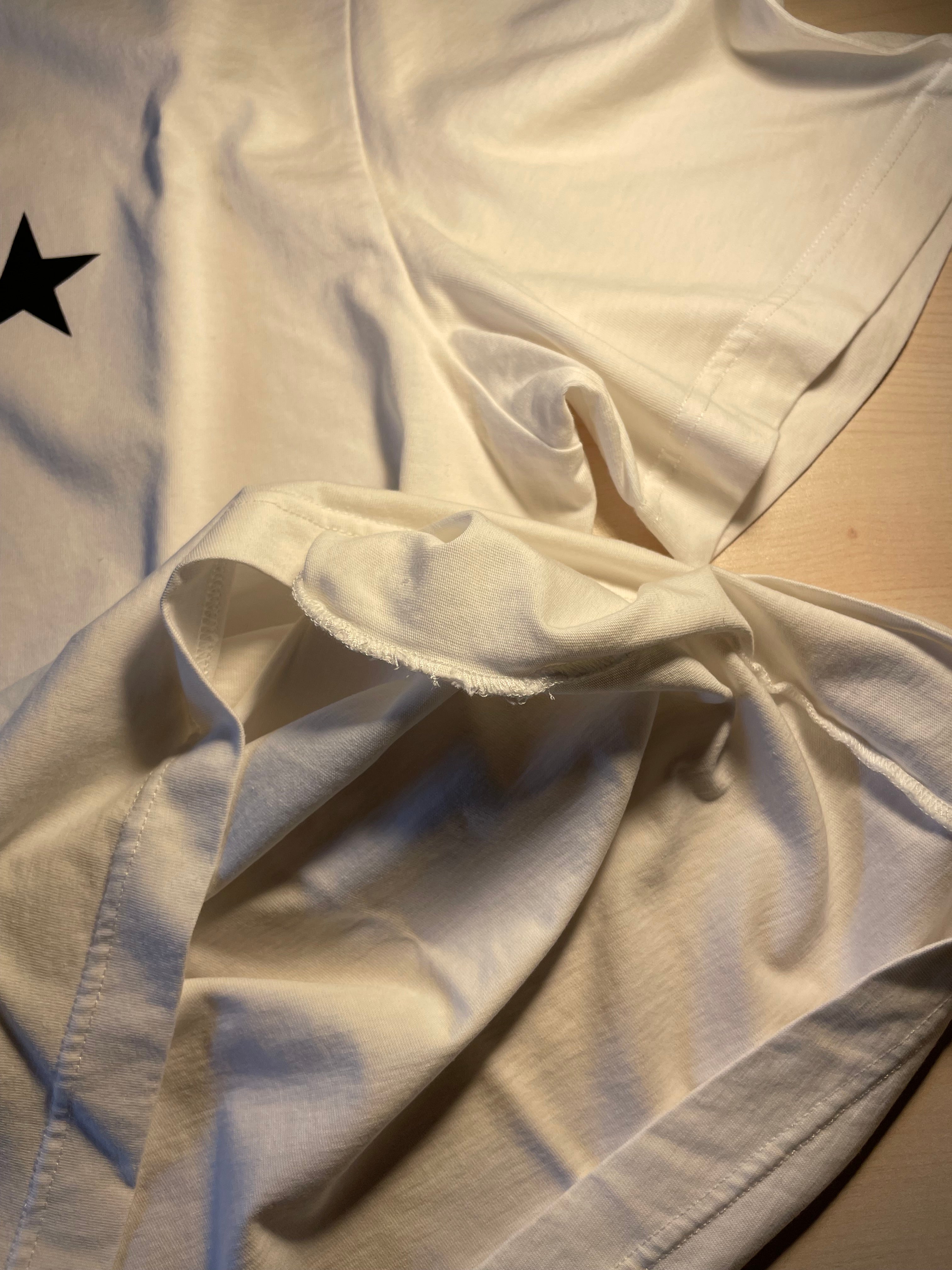 Maglia Golden Goose Star bianca stella nera