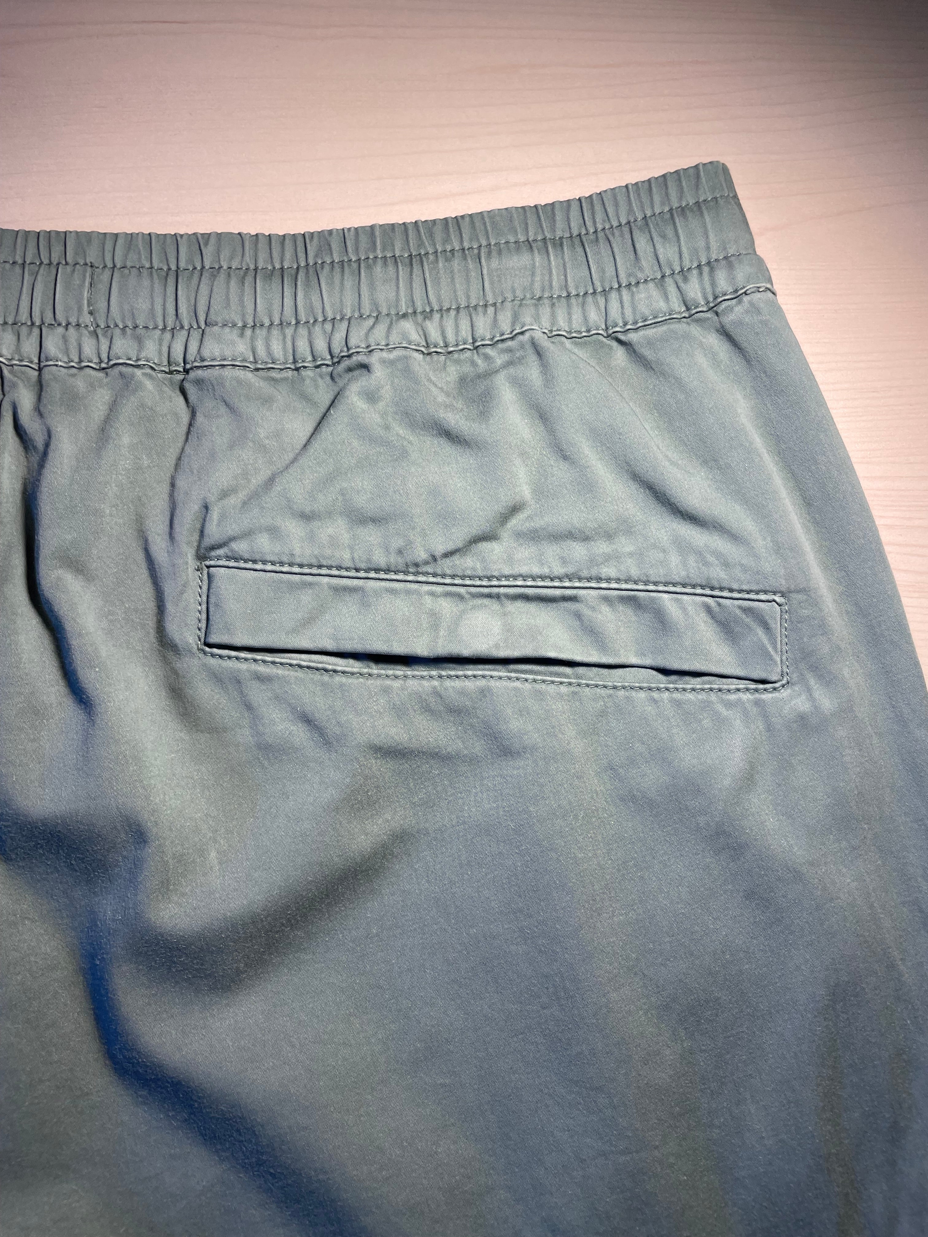 Pantalone Stone Island cargo verde acqua