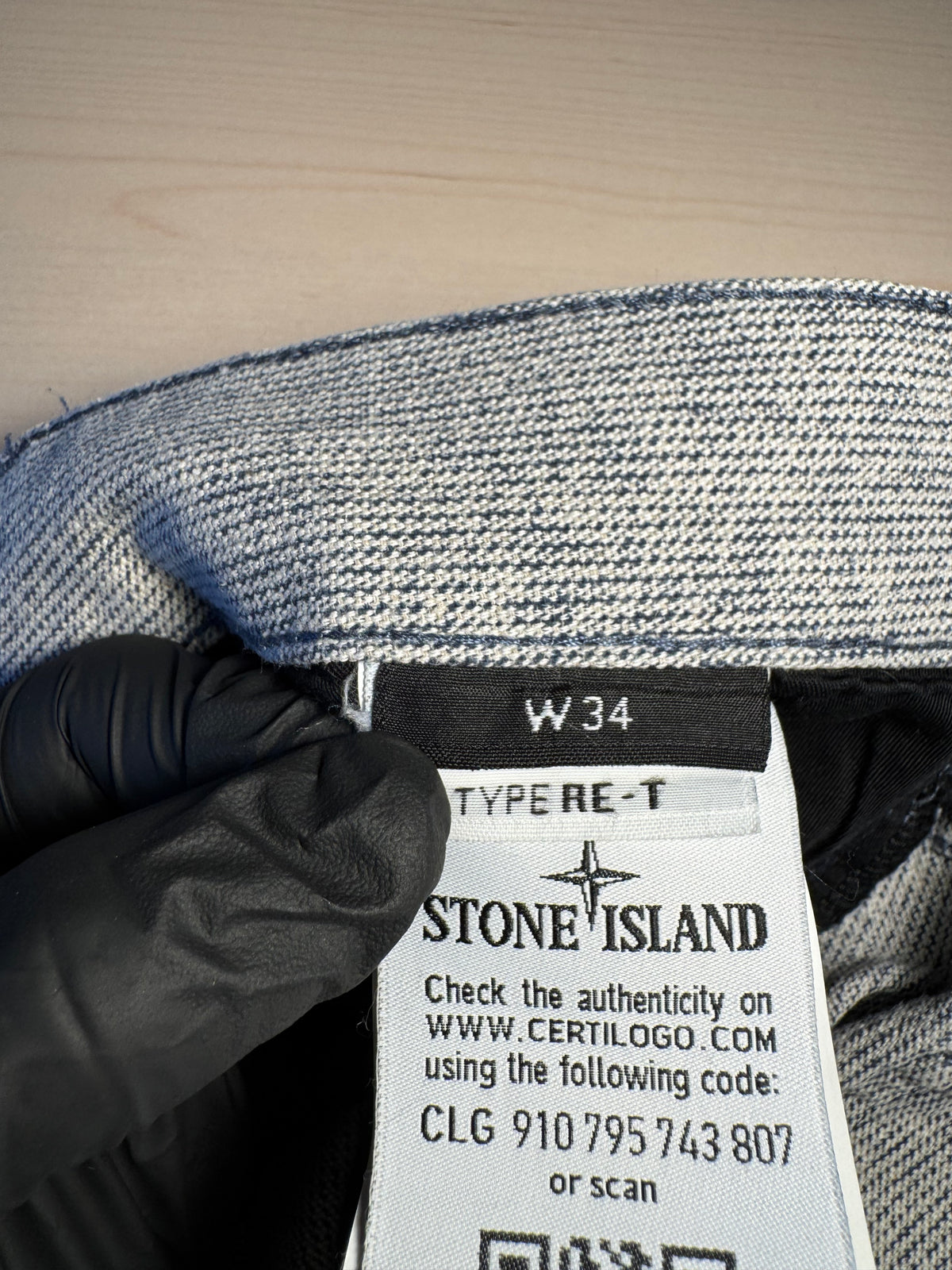 Jeans Stone Island Patch retro