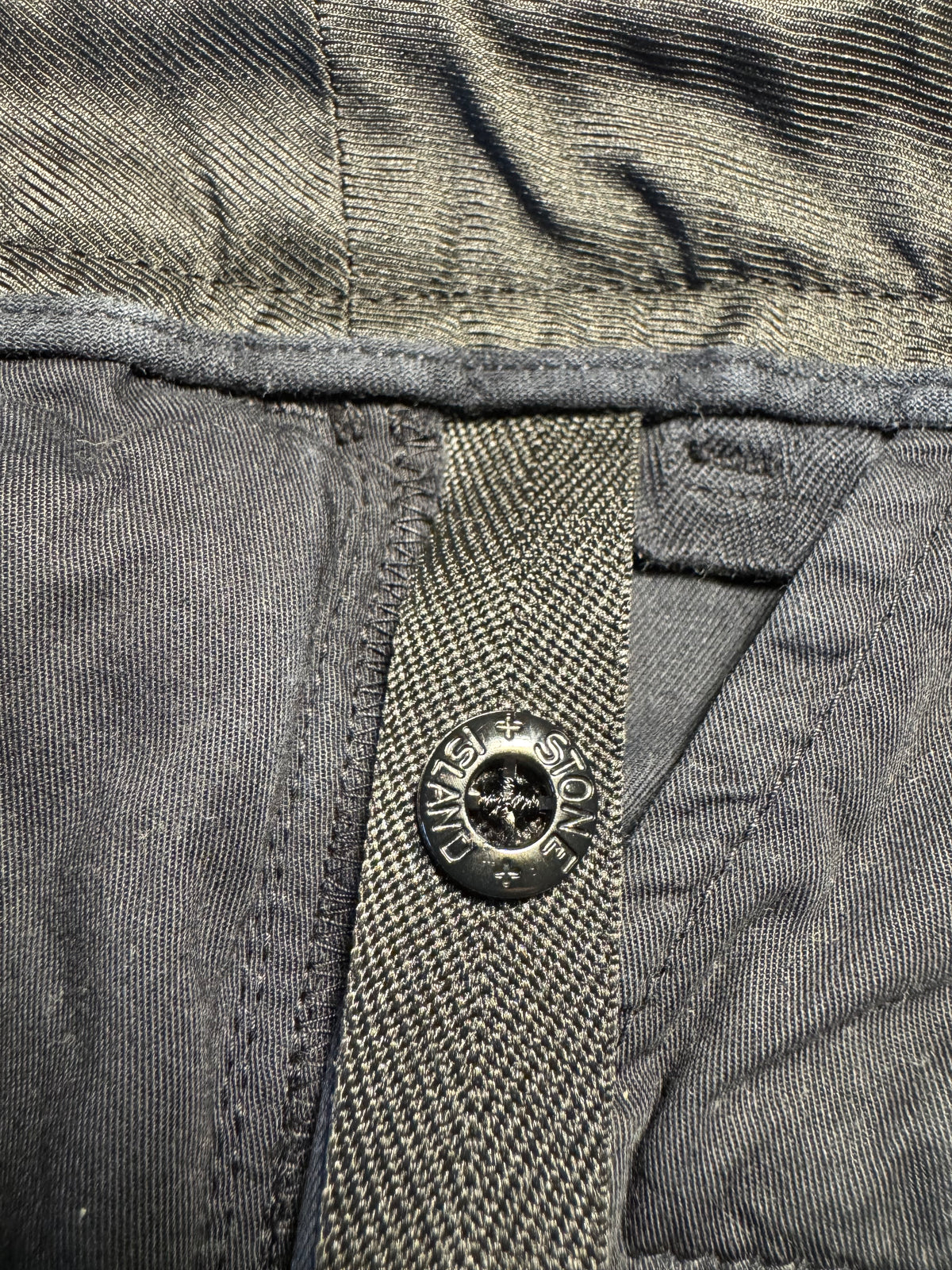 Pantaloni Stone Island cargo blu