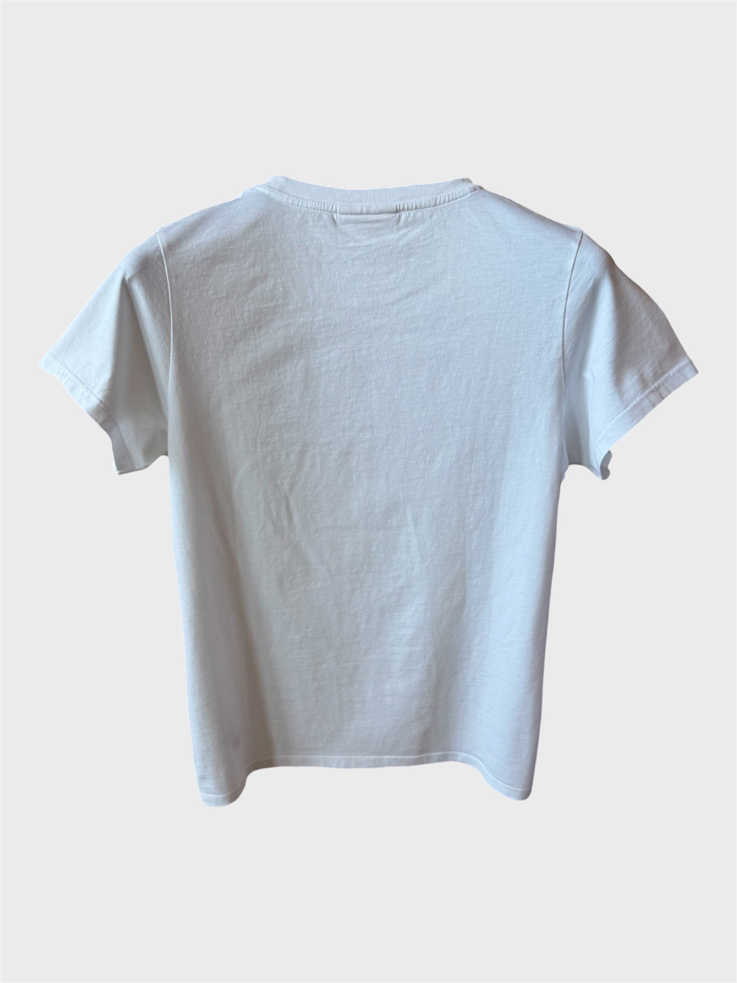 Maglia Saint Barth scritta "Saint Barth” argento