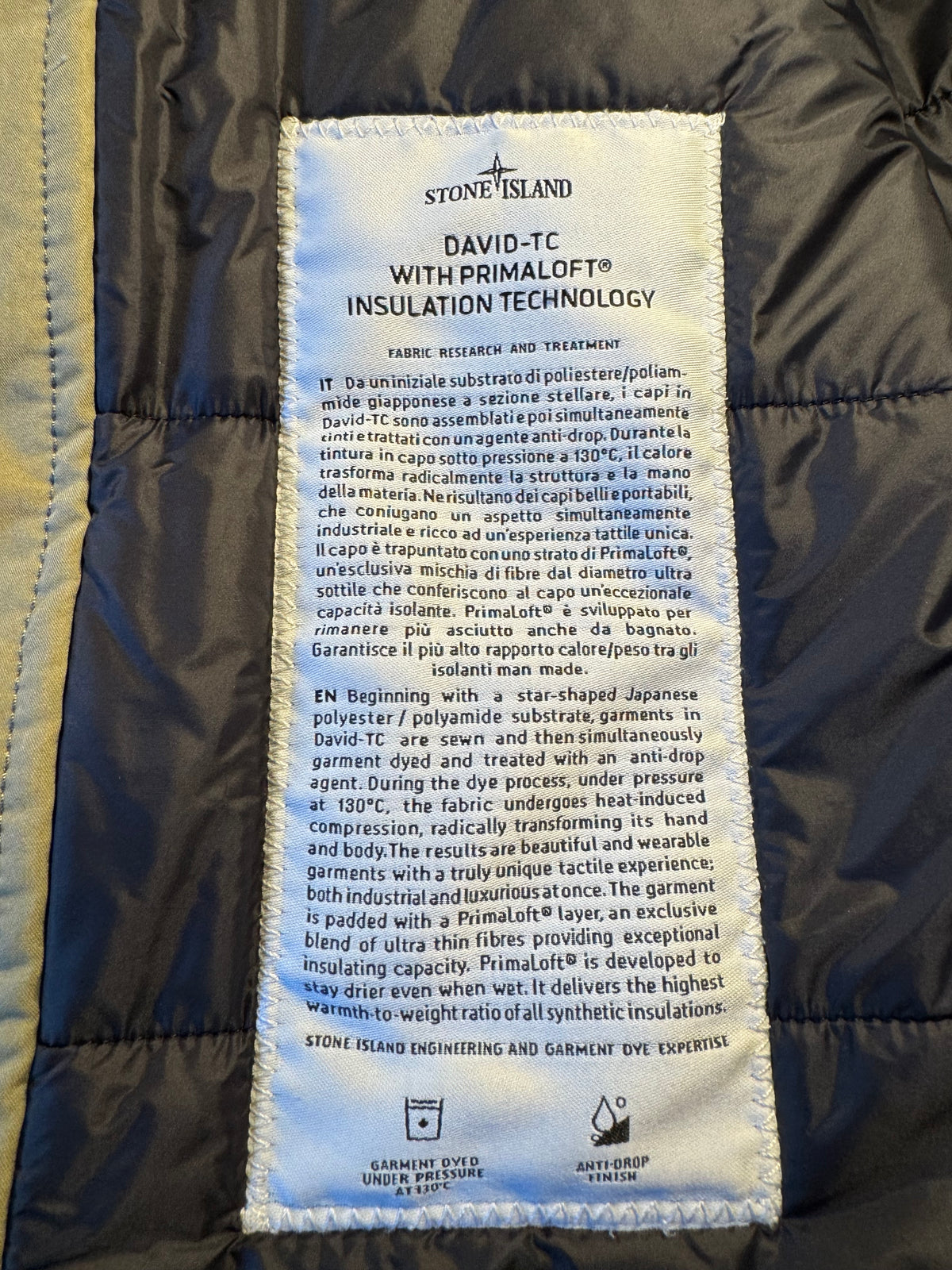 Giacca Stone Island David TC