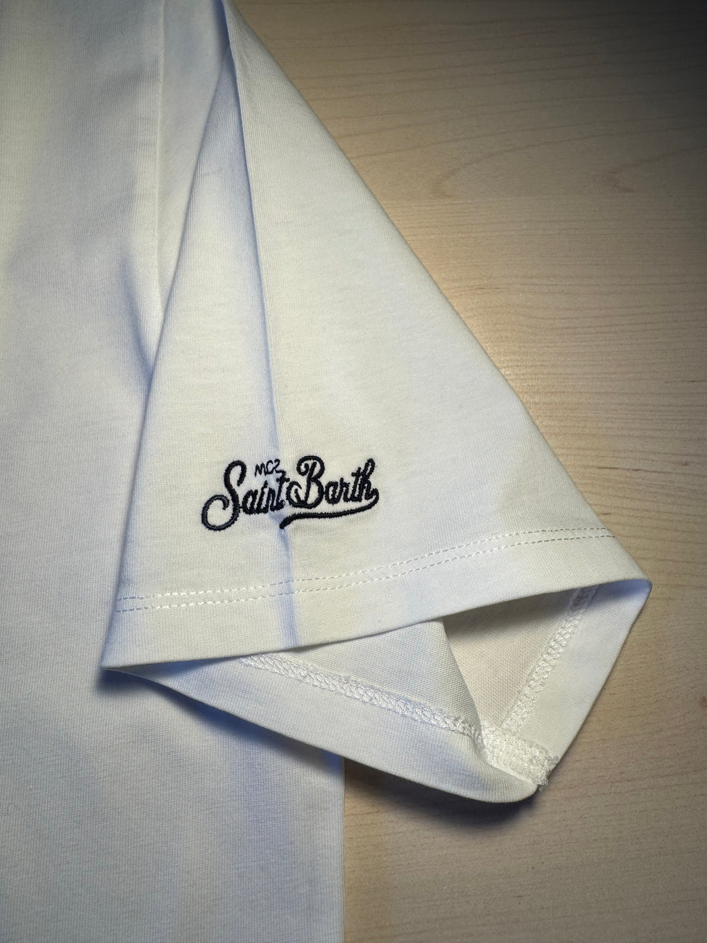 Maglia Saint Barth "St. Barth Kite Club" Bianca