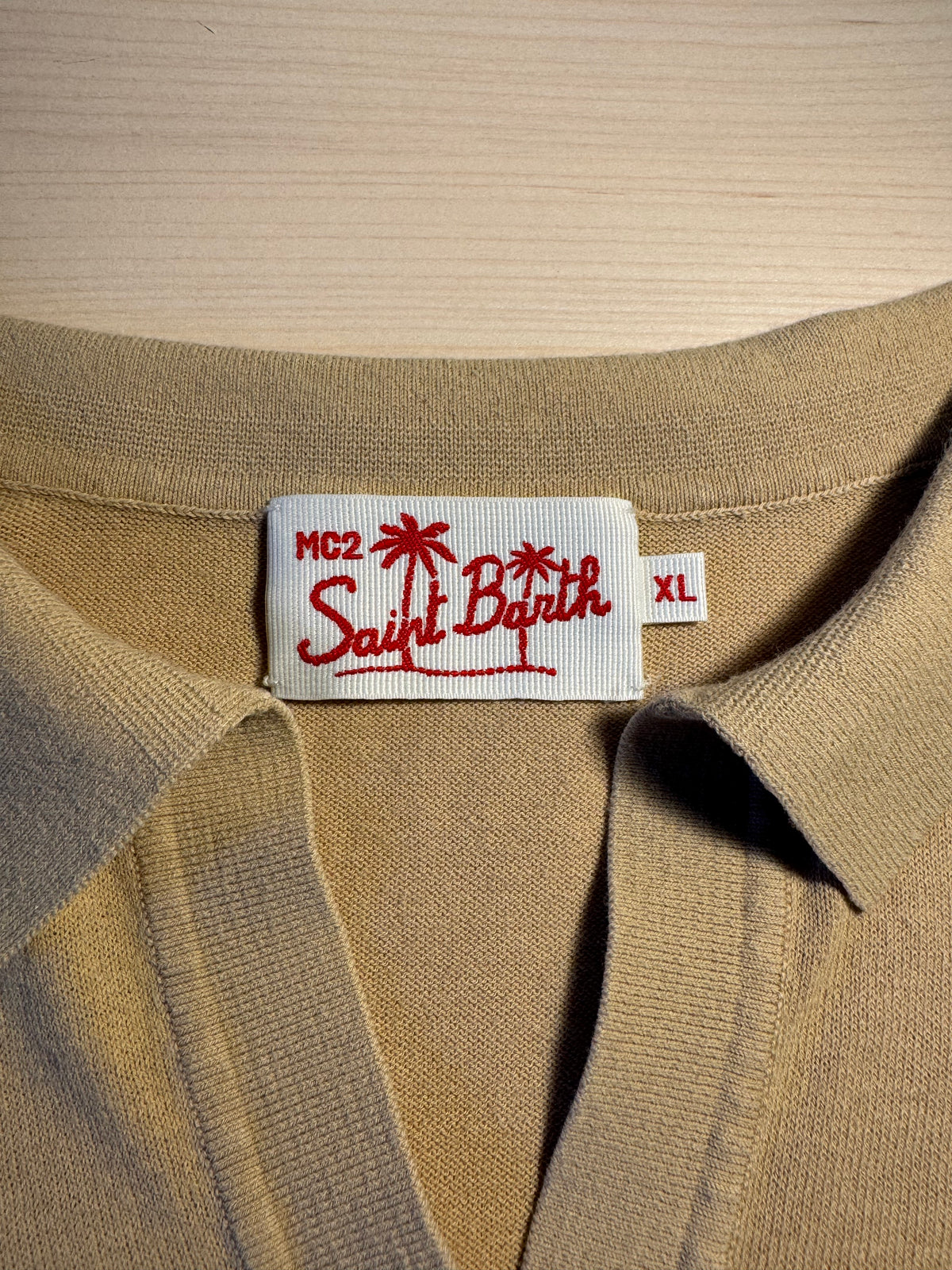 Polo Saint Barth beige