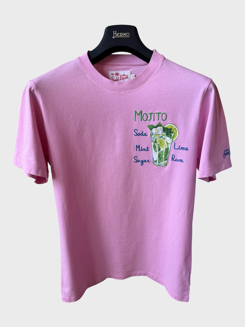 Maglia Saint Barth "Mojito” rosa