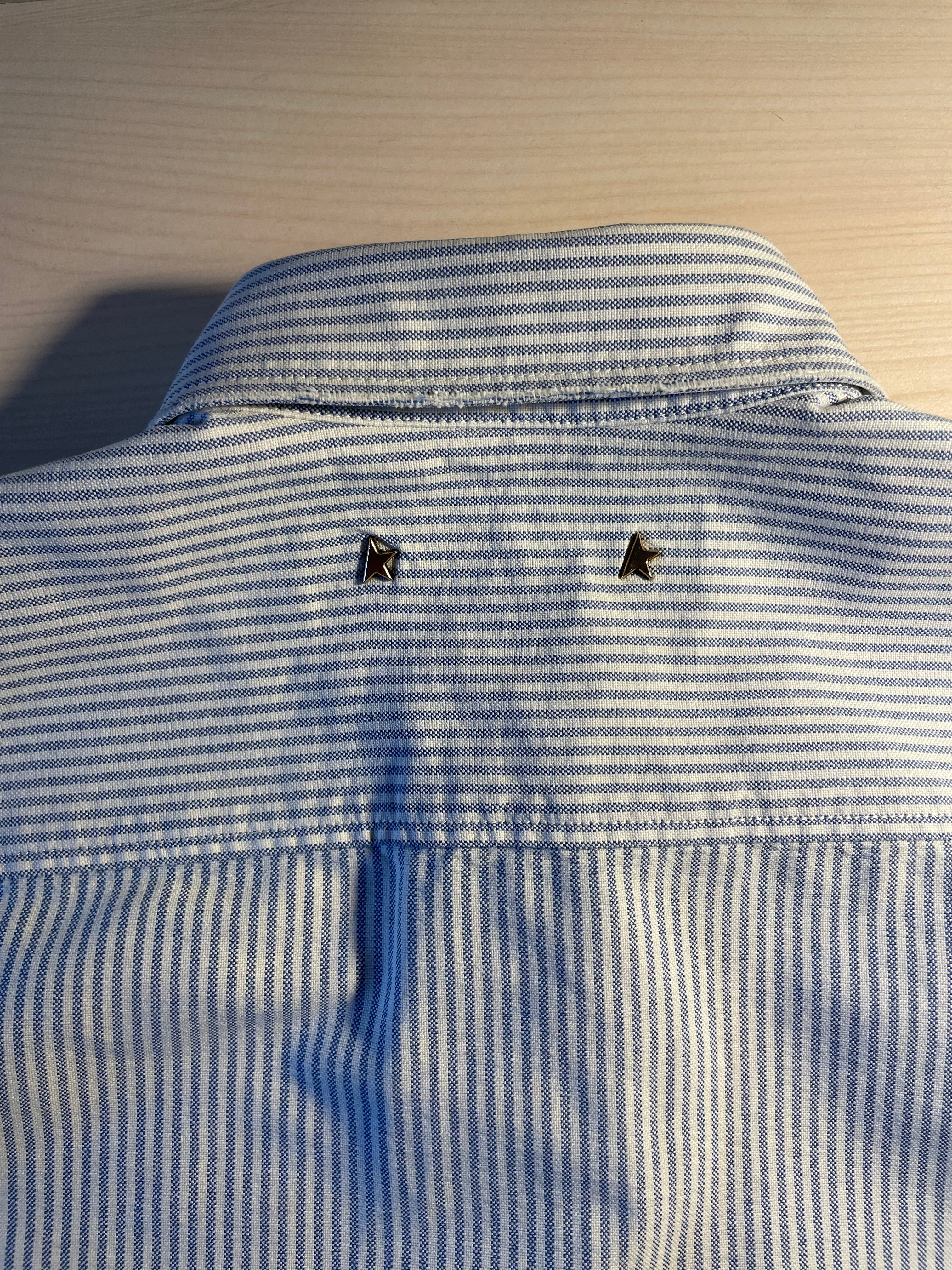 Camicia Golden Goose righe a bastoncino