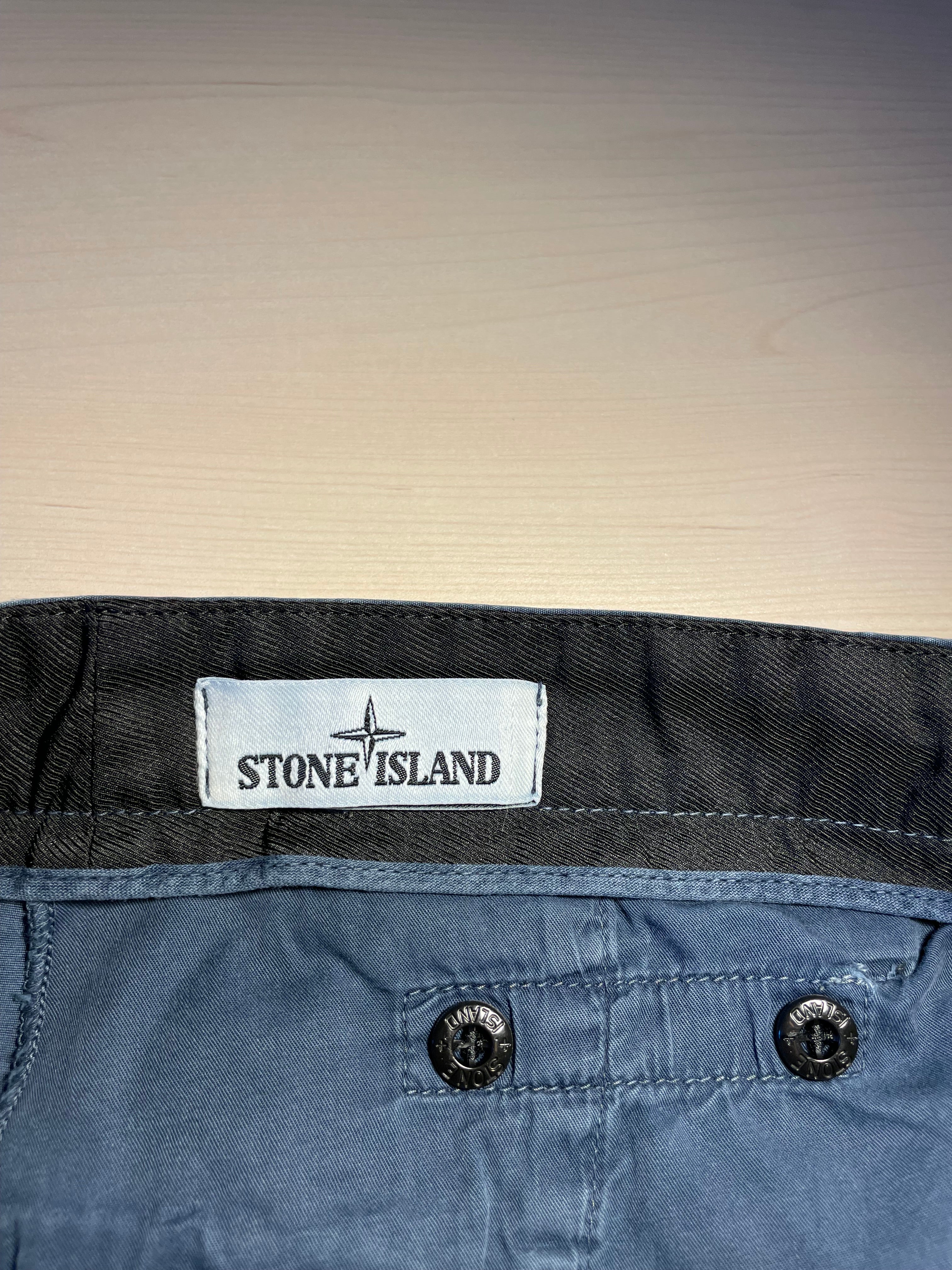 Pantaloncini Stone Island cargo blu