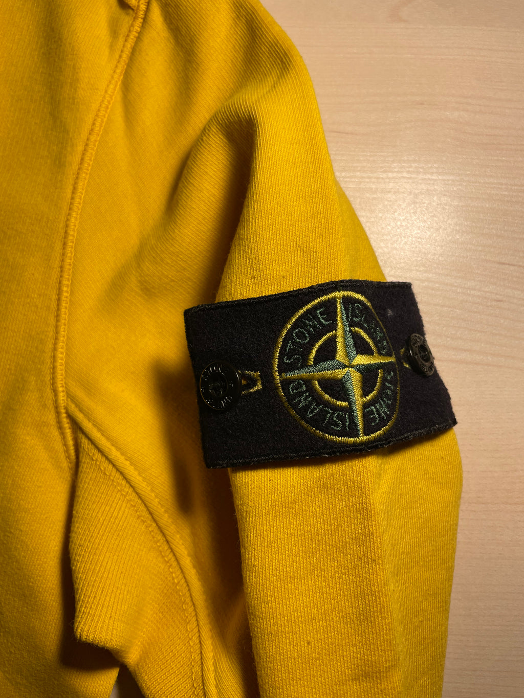 Felpa Stone Island gialla