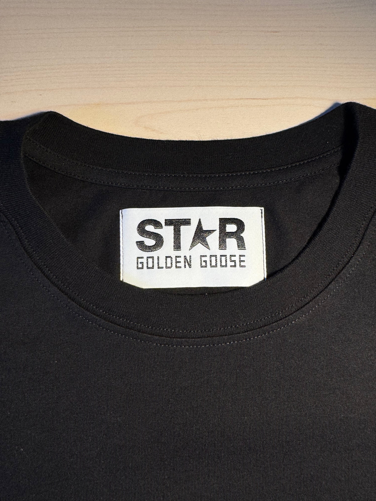 Maglia Golden Goose Star nera stella nera