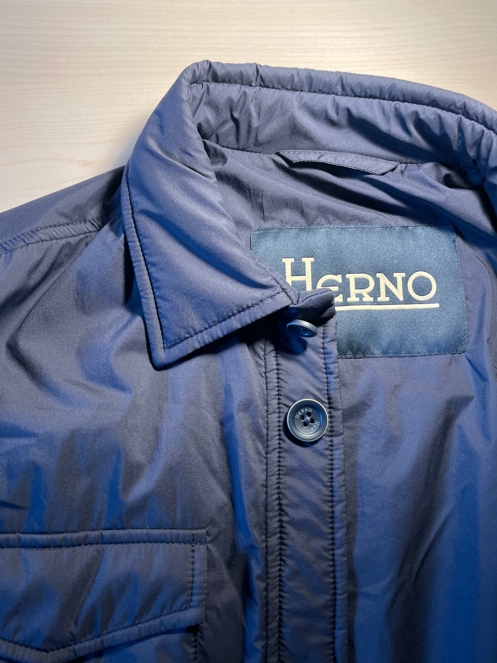 Giacca Herno biker blu 100 grammi