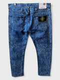 Jeans Stone Island L34, Type SL blu maculato