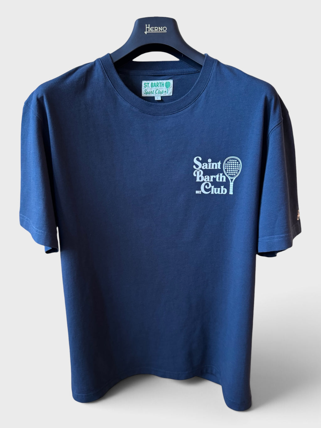 Maglia Saint Barth "Padel Club” blu