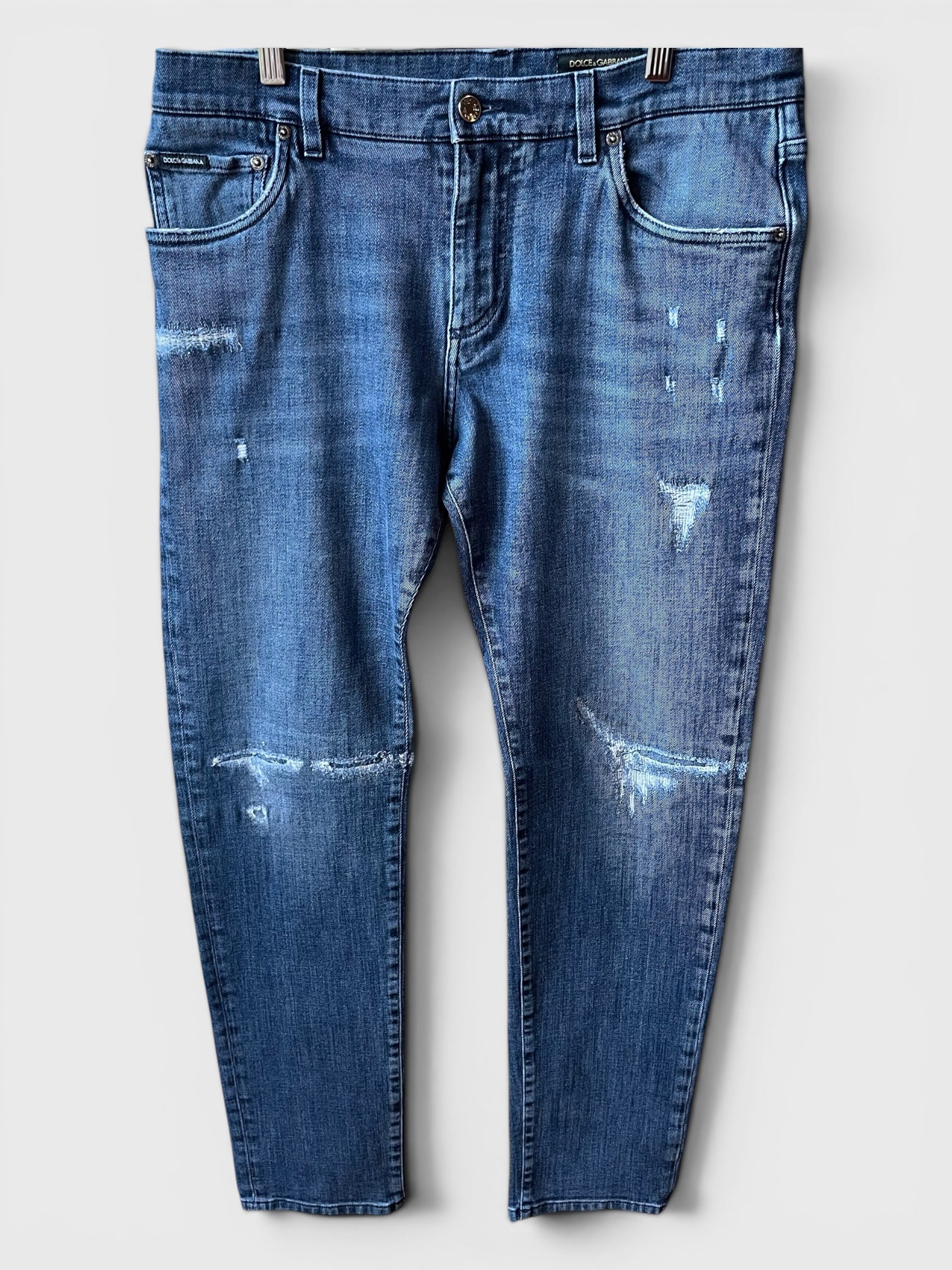 Jeans Dolce e Gabbana Denim Slim blu