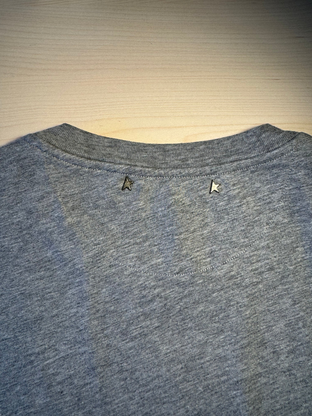 Maglia Golden Goose grigia scritta "Golden"