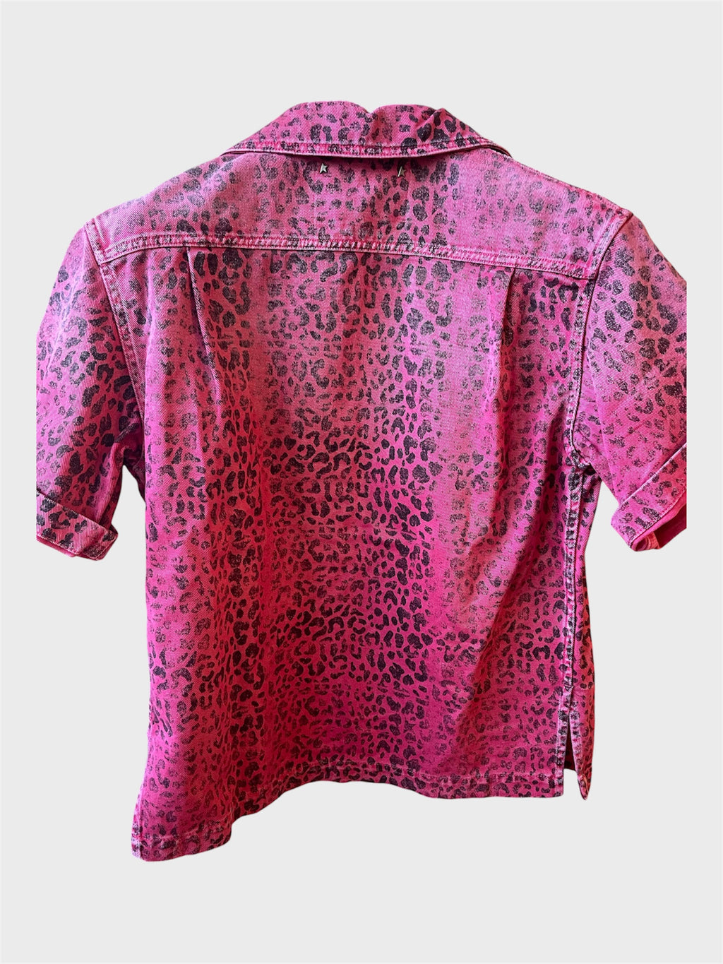 Camicia Golden Goose rosa maculata
