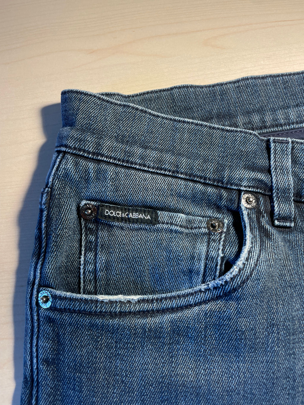 Jeans Dolce e Gabbana Denim Slim blu