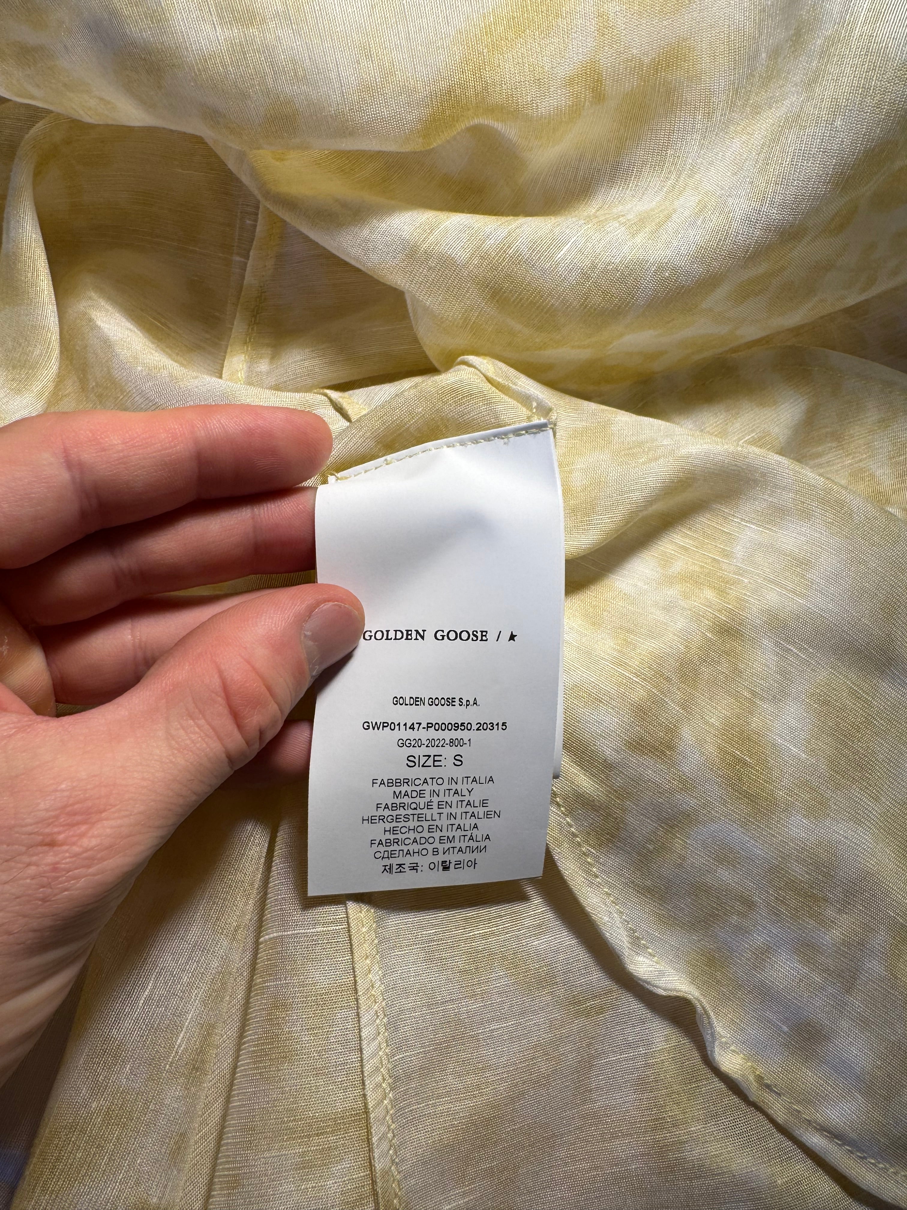 Vestito Golden Goose lino stampa floreale