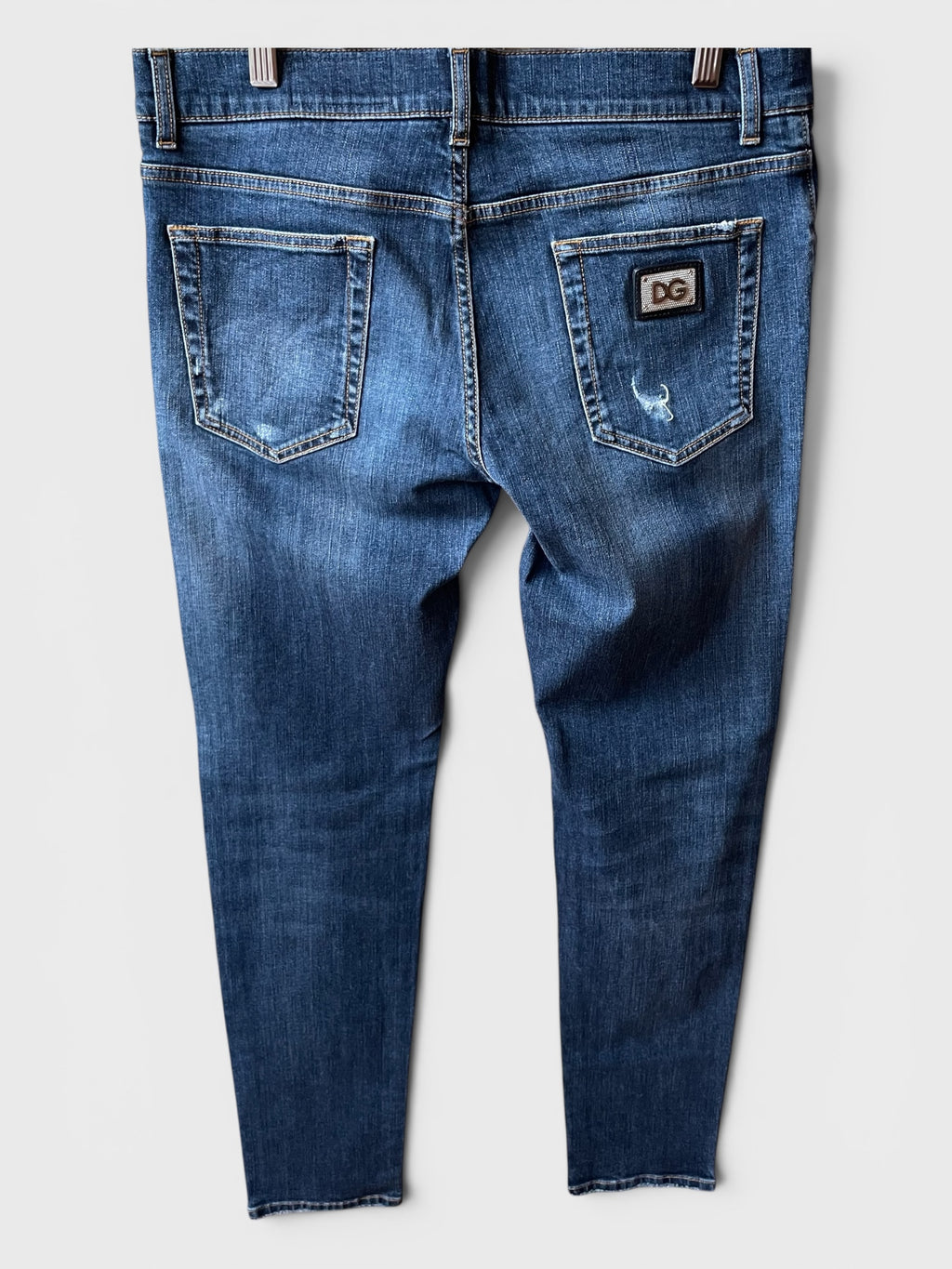 Jeans Dolce e Gabbana Denim Gold stretch