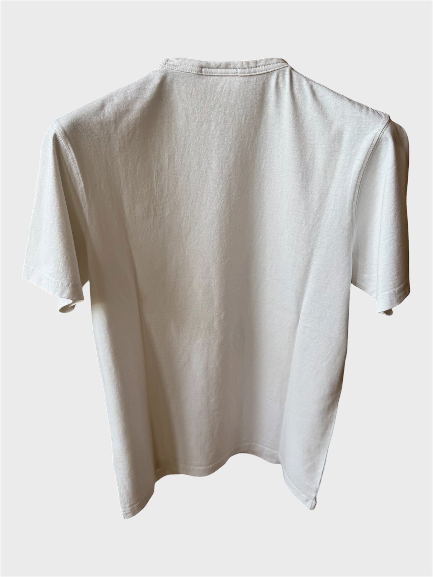 Maglia Saint Barth ricamo "St. Barth" bianca