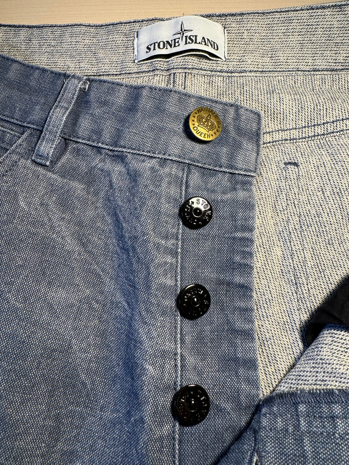 Jeans Stone Island Patch retro