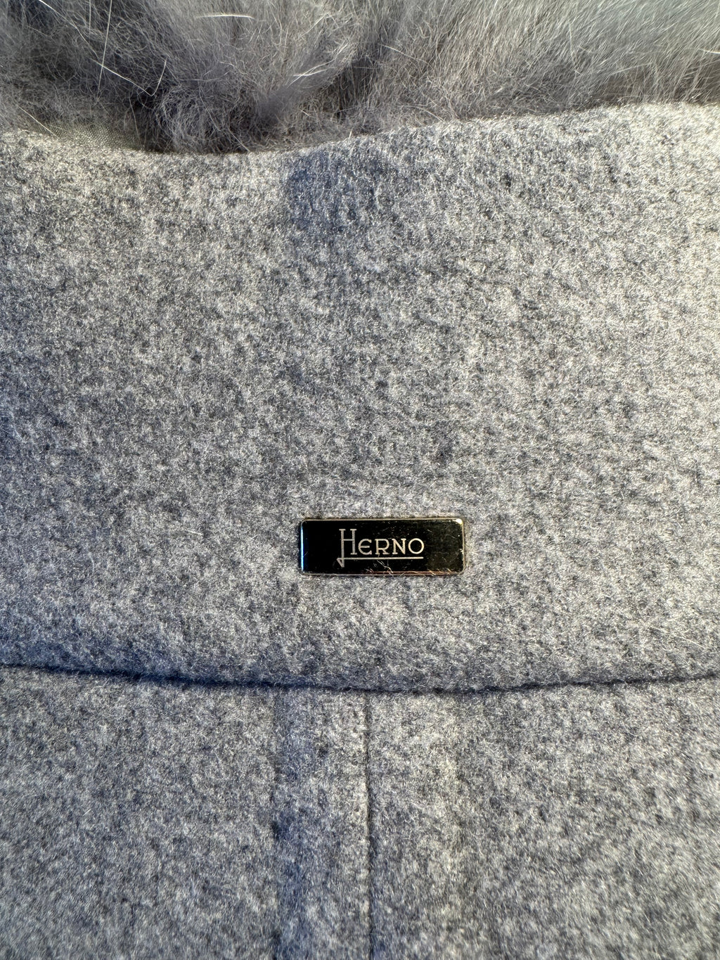 Cappotto Herno 100% cachemire grigio