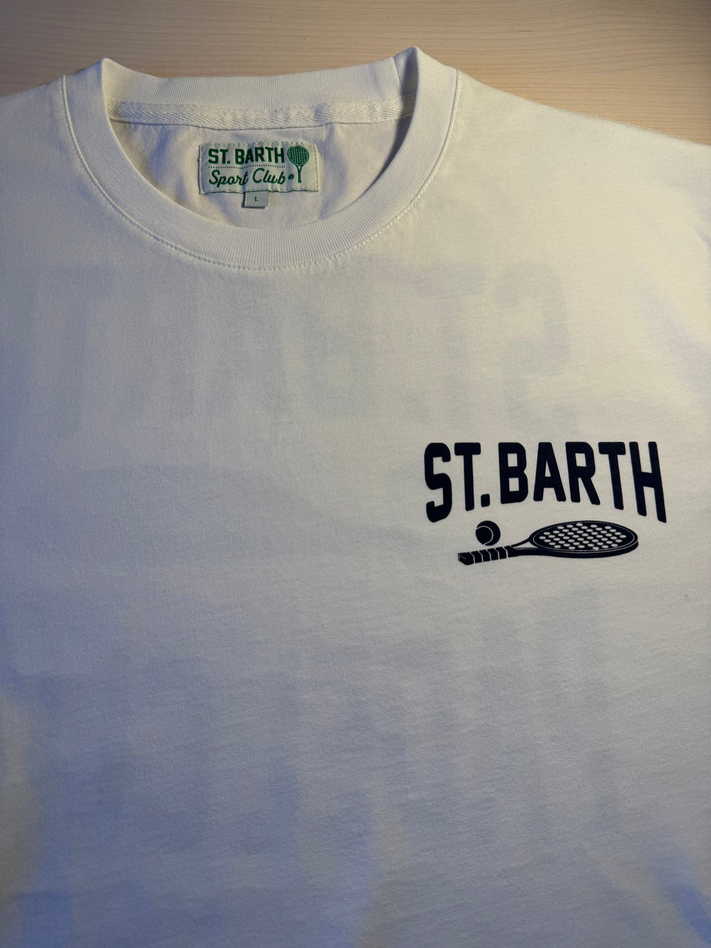 Maglia Saint Barth "St. Barth Padel Club" bianca