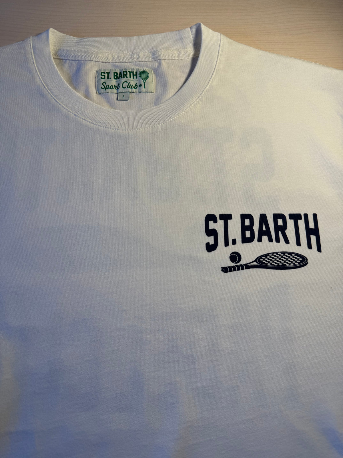 Maglia Saint Barth "St. Barth Padel Club" bianca