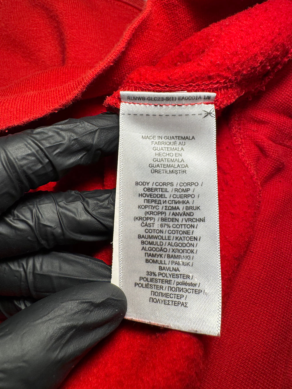 Felpa Polo Ralph Lauren American Flag rossa
