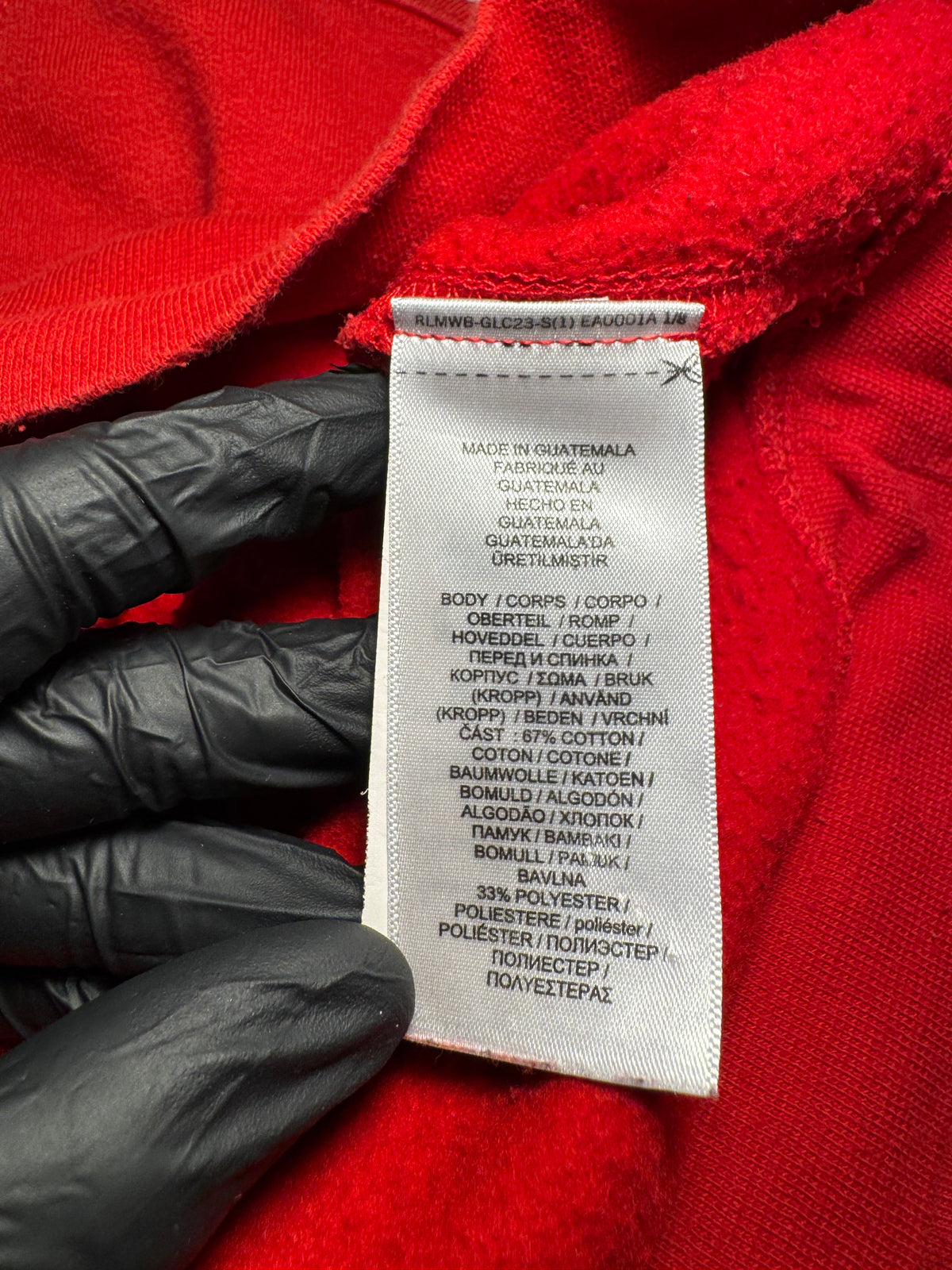 Felpa Polo Ralph Lauren American Flag rossa