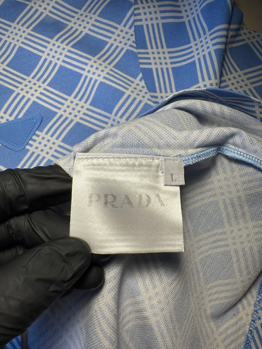 Polo Prada azzurra