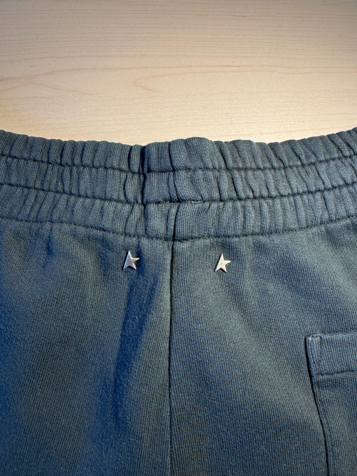 Pantaloni Golden Goose jogging nero effetto lavato