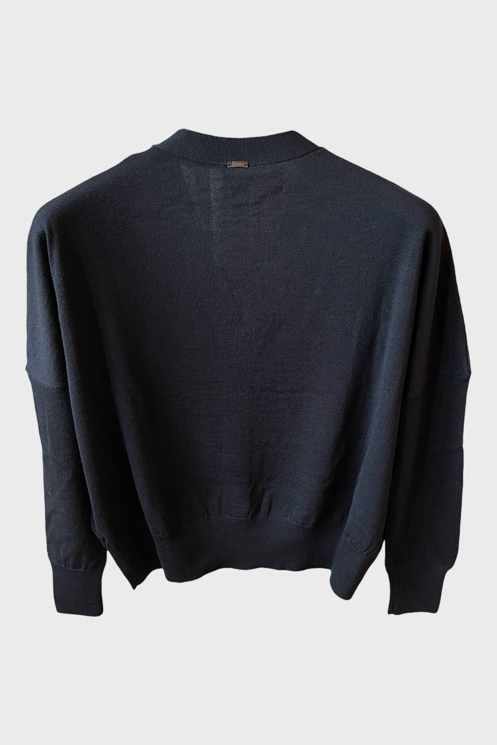 Cardigan Herno nero nuovo