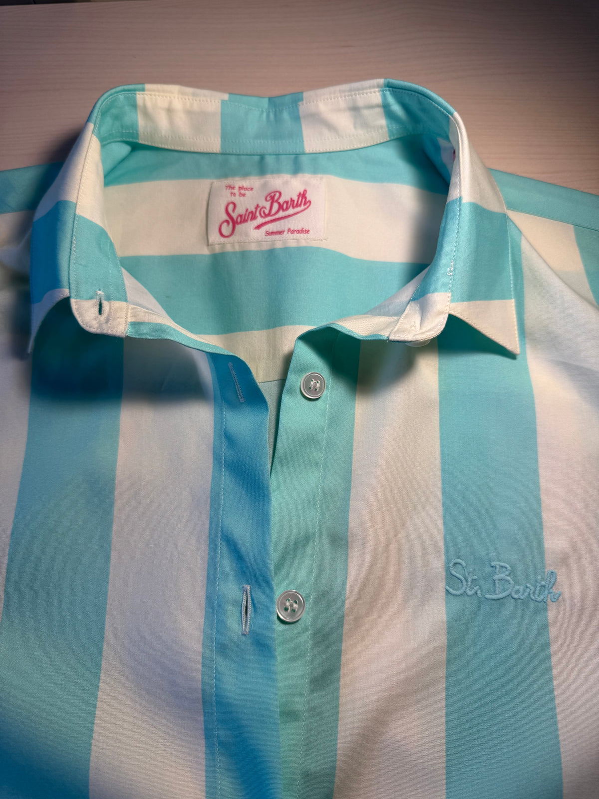 Camicia Saint Barth Brigitte righe