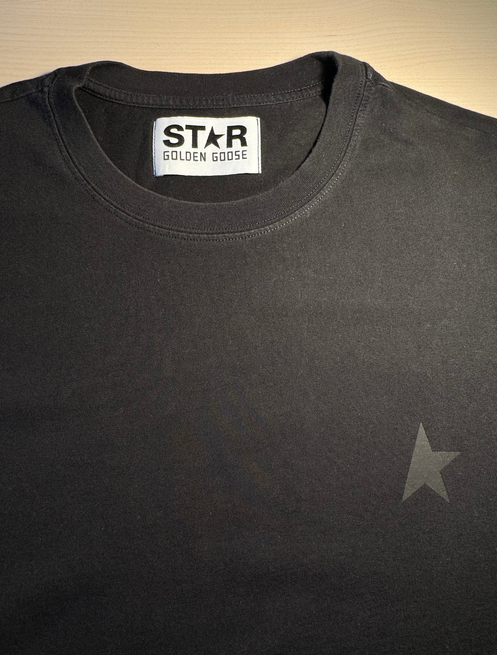 Maglia Golden Goose Star nera stella nera