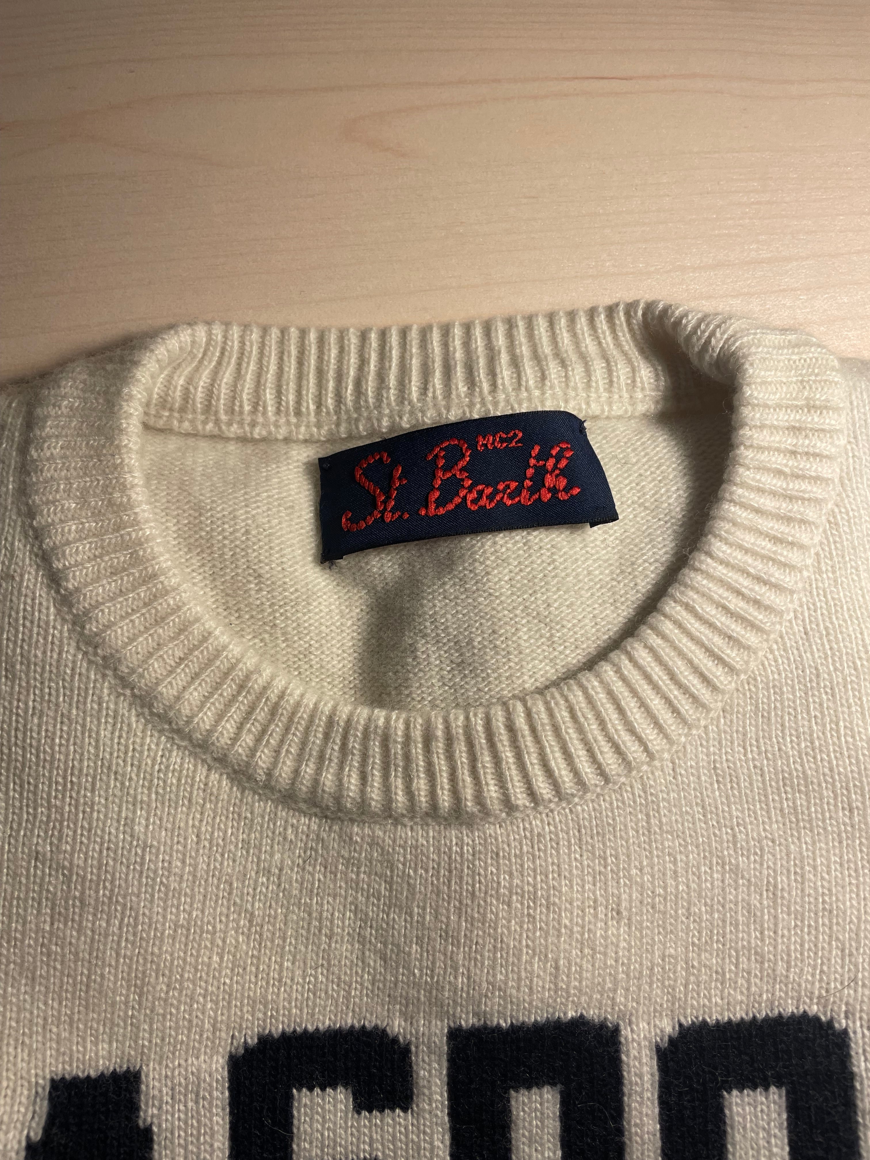 Maglione Saint Barth "Ciaspole e nuvole"