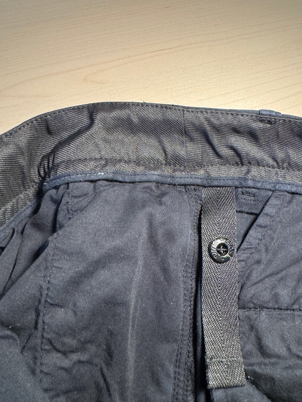 Pantaloni Stone Island cargo blu