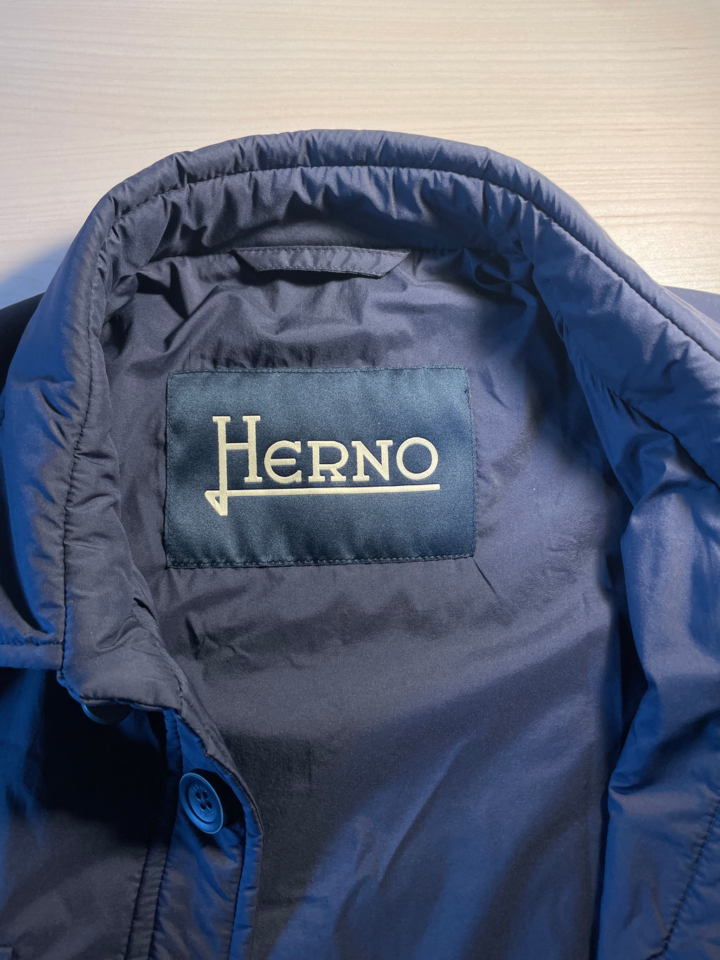 Giacca Herno biker blu 100 grammi