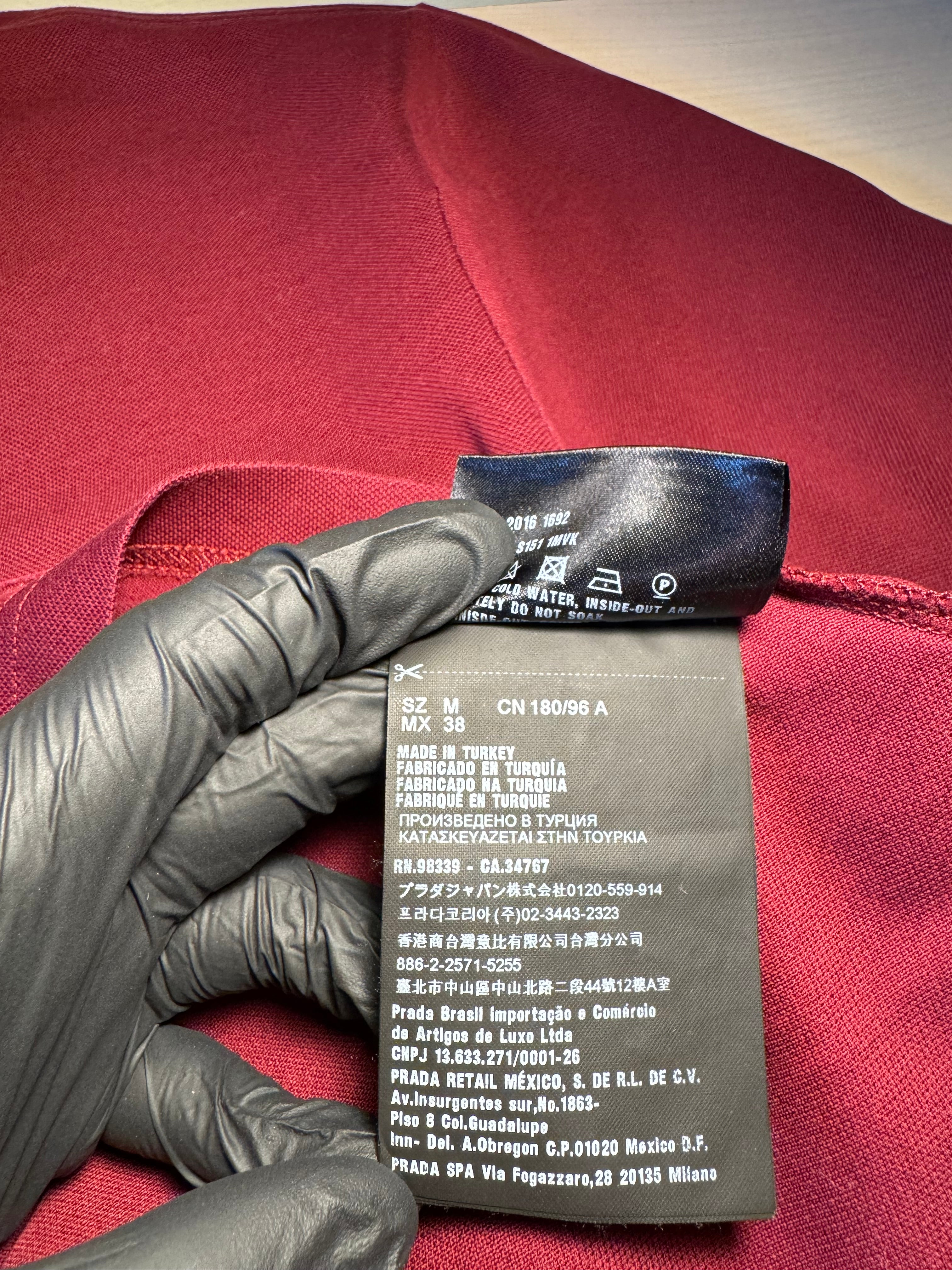 Polo Prada bordeaux